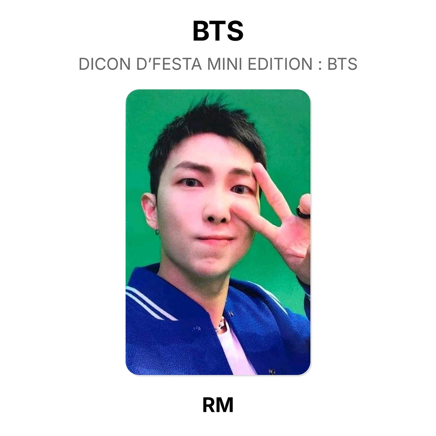 BTS DICON D’FESTA MINI EDITION : BTS โฟโต้การ์ดของแท้