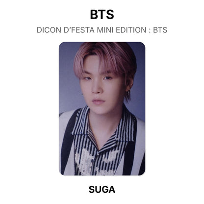 BTS DICON D’FESTA MINI EDITION : BTS โฟโต้การ์ดของแท้