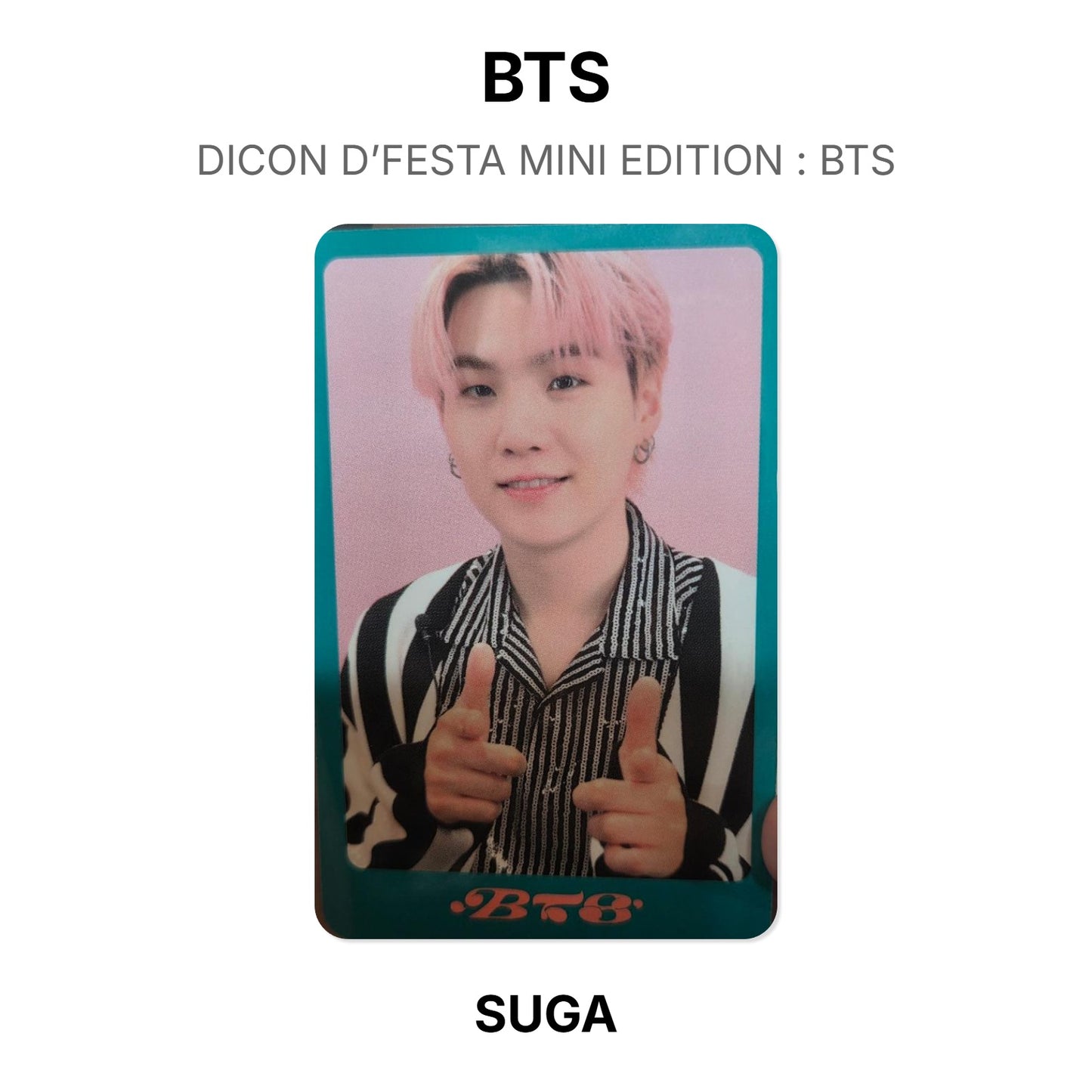 BTS DICON D’FESTA MINI EDITION : BTS โฟโต้การ์ดของแท้