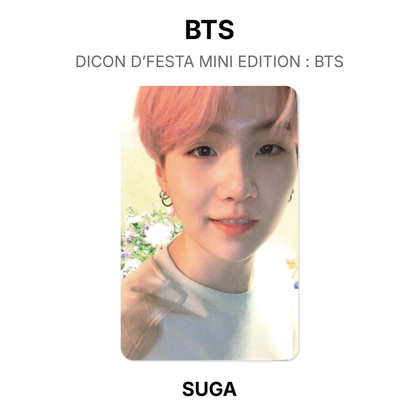 BTS DICON D’FESTA MINI EDITION : BTS โฟโต้การ์ดของแท้