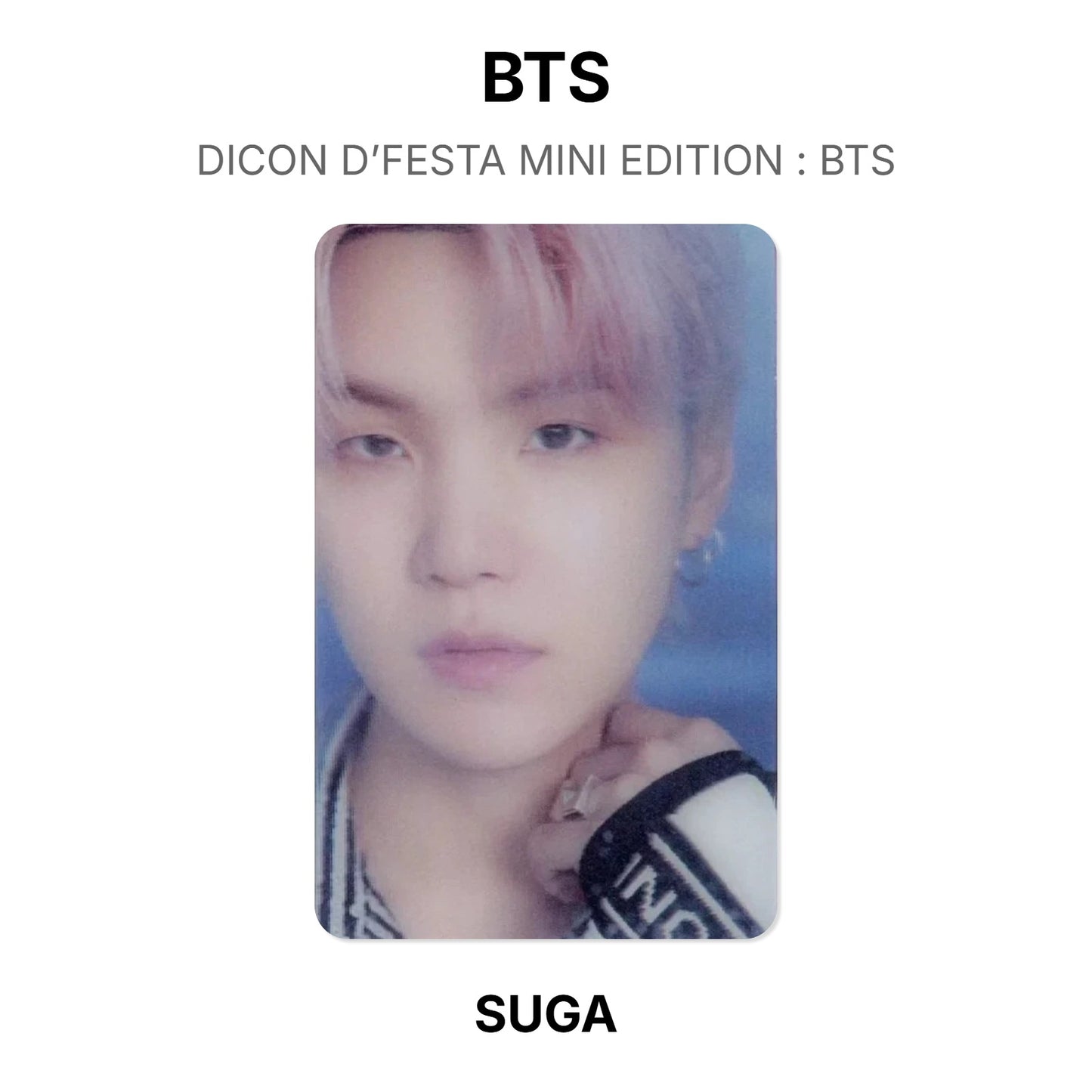 BTS DICON D’FESTA MINI EDITION : BTS โฟโต้การ์ดของแท้