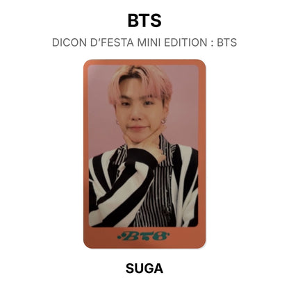 BTS DICON D’FESTA MINI EDITION : BTS โฟโต้การ์ดของแท้
