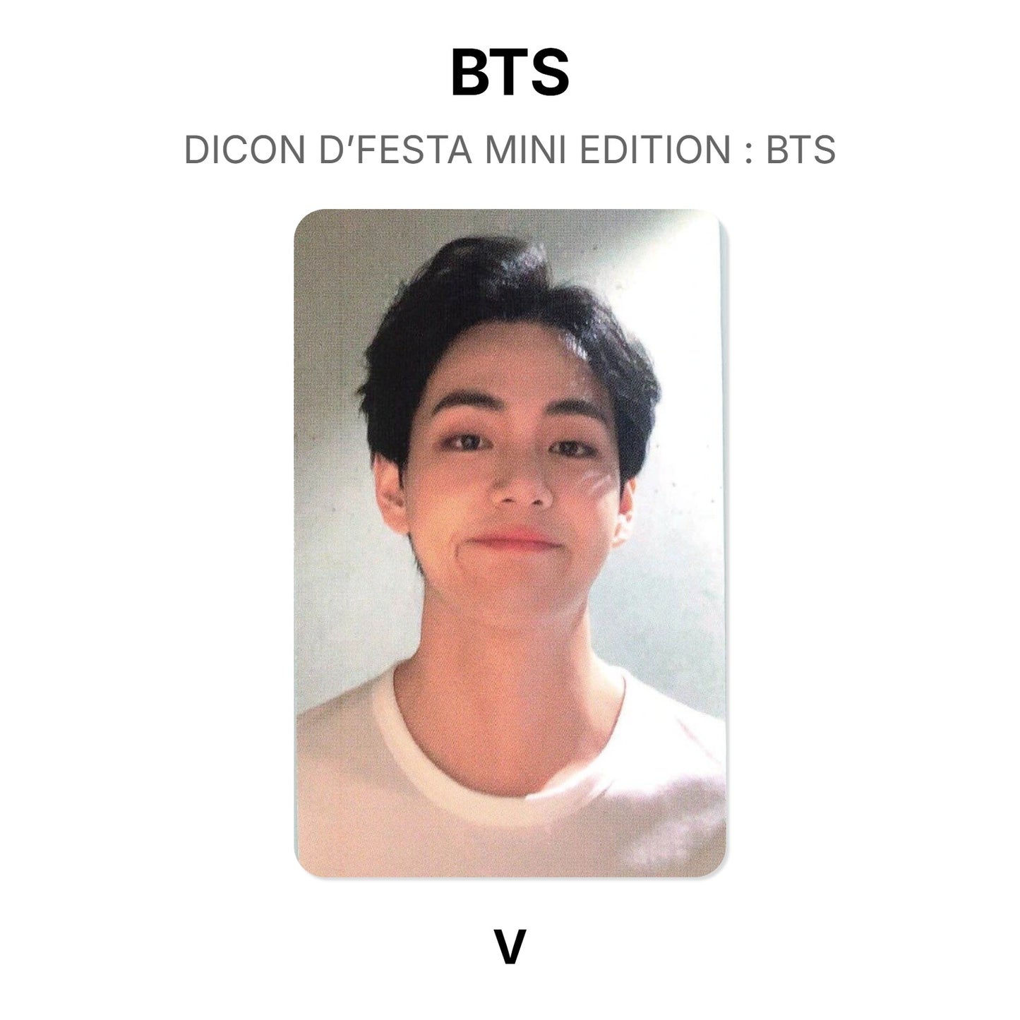 BTS DICON D’FESTA MINI EDITION : BTS โฟโต้การ์ดของแท้