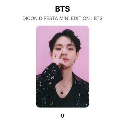 BTS DICON D’FESTA MINI EDITION : BTS โฟโต้การ์ดของแท้