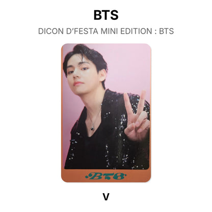 BTS DICON D’FESTA MINI EDITION : BTS โฟโต้การ์ดของแท้