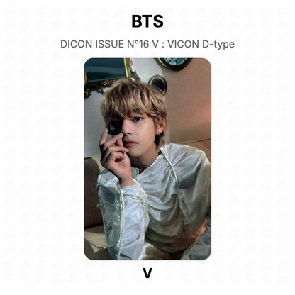 BTS DICON ISSUE N°16 V : VICON D-type Official Photocard