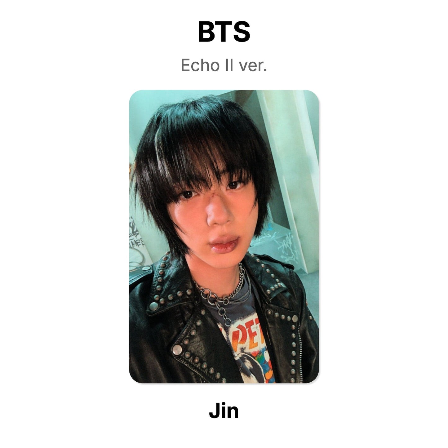 BTS Echo II ver. Official Photocard