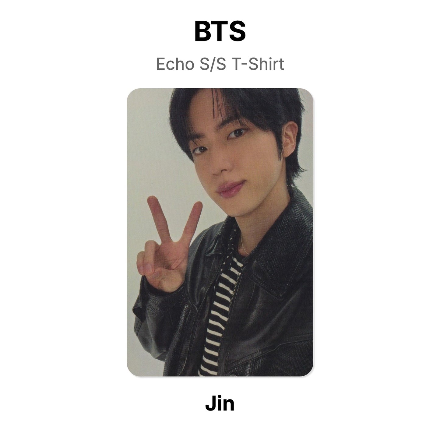 BTS Echo S/S T-Shirt Offizielle Photocard
