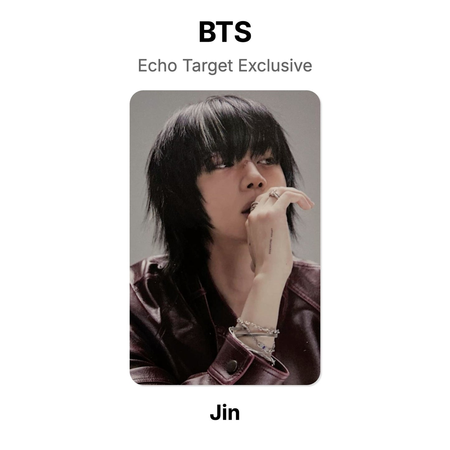BTS Echo Target Exclusive photocard ufficiale