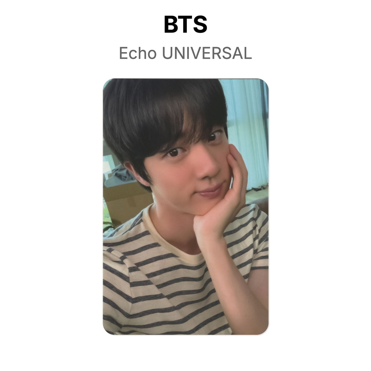 BTS Echo UNIVERSAL photocard resmi