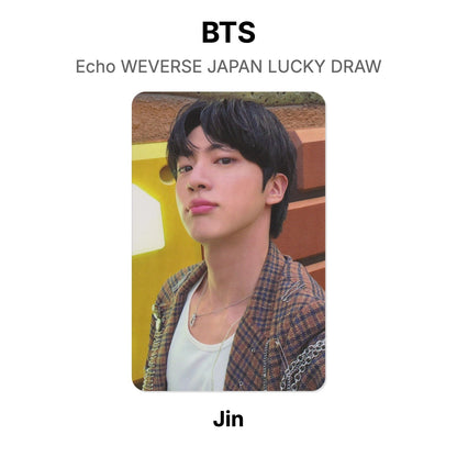 BTS Echo WEVERSE JAPAN LUCKY DRAW Official Photocard
