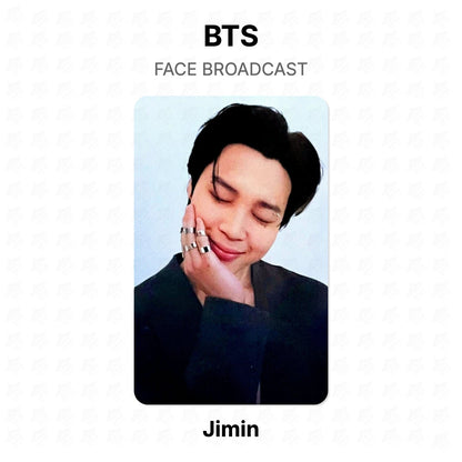 BTS FACE BROADCAST Official Photocard