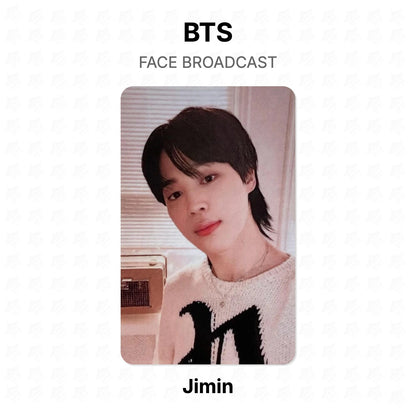 BTS FACE BROADCAST Official Photocard