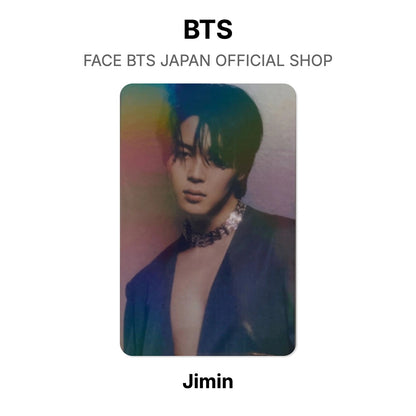 BTS FACE BTS JAPAN OFFICIAL SHOP photocard officielle