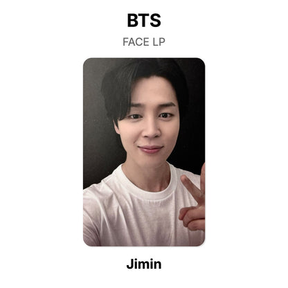 BTS FACE LP photocard oficial