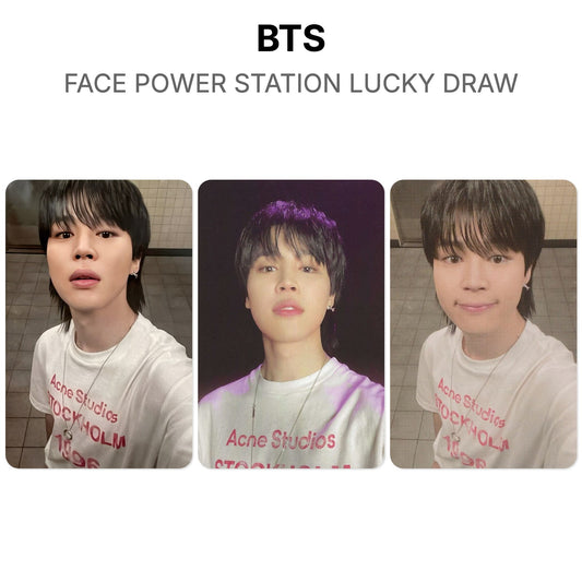 BTS FACE POWER STATION LUCKY DRAW 公式フォトカード