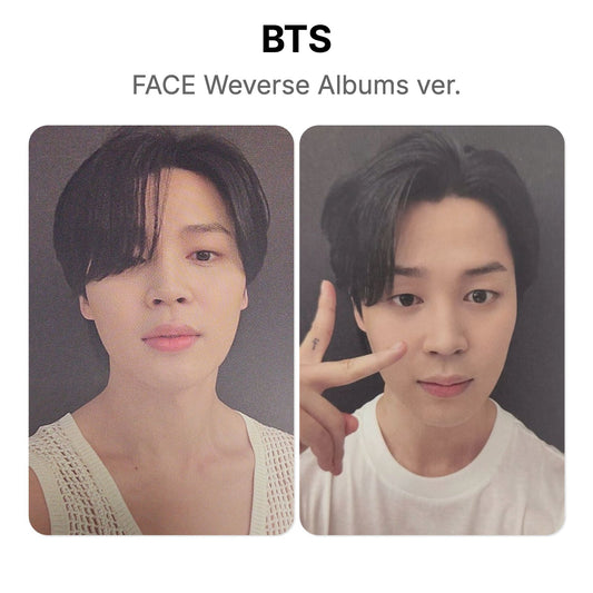 BTS FACE Weverse Albums ver. 公式フォトカード