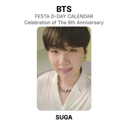 BTS FESTA D-DAY CALENDAR : Celebration of The 8th Anniversary photocard oficial