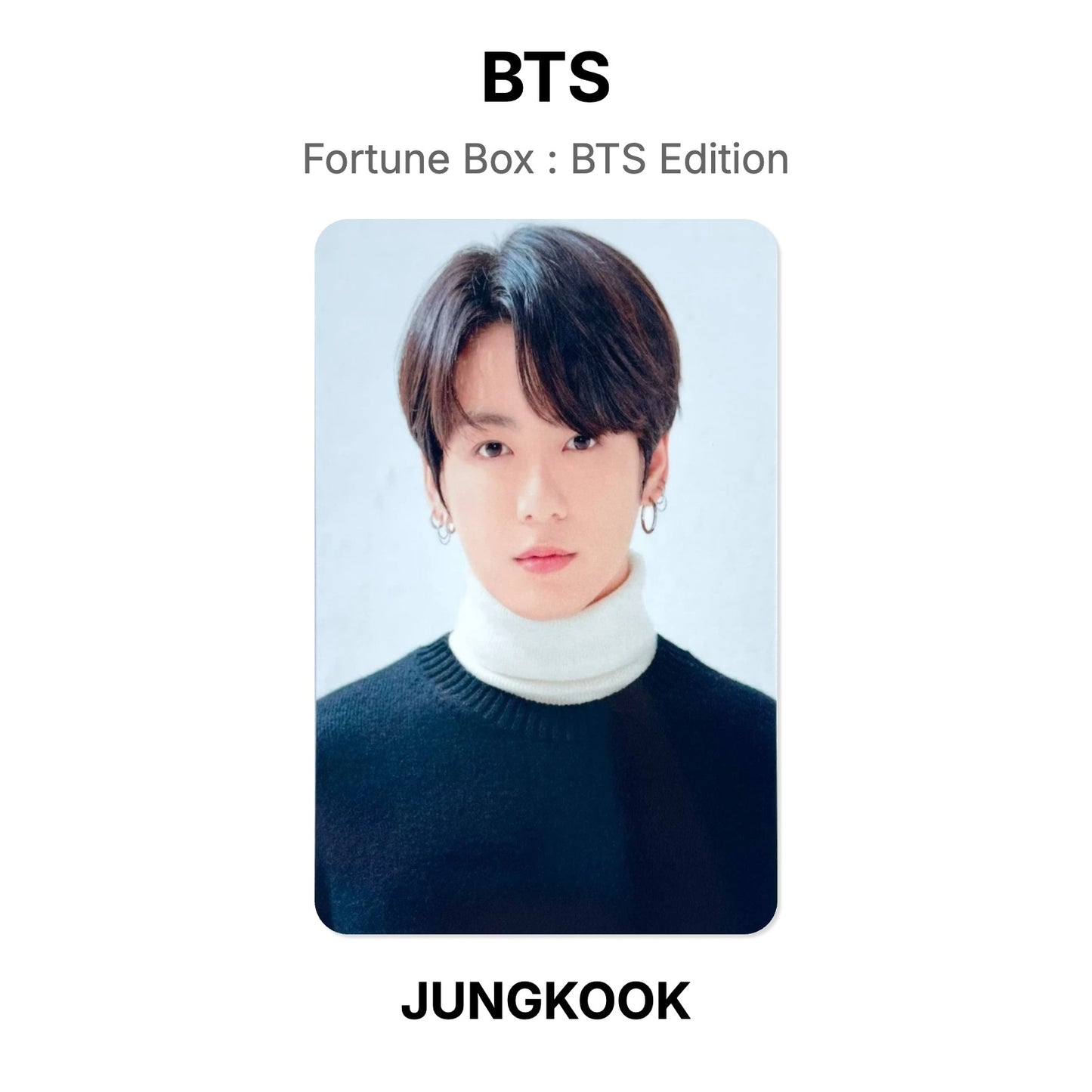 BTS Fortune Box : BTS Edition Offizielle Photocard