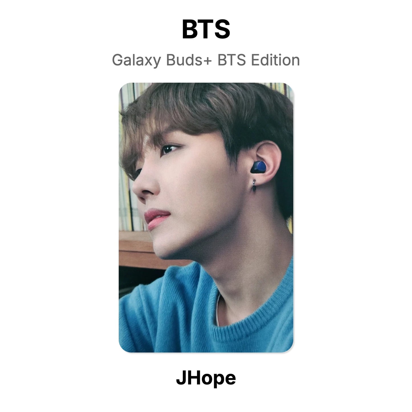 BTS Galaxy Buds+ BTS Edition Offizielle Photocard