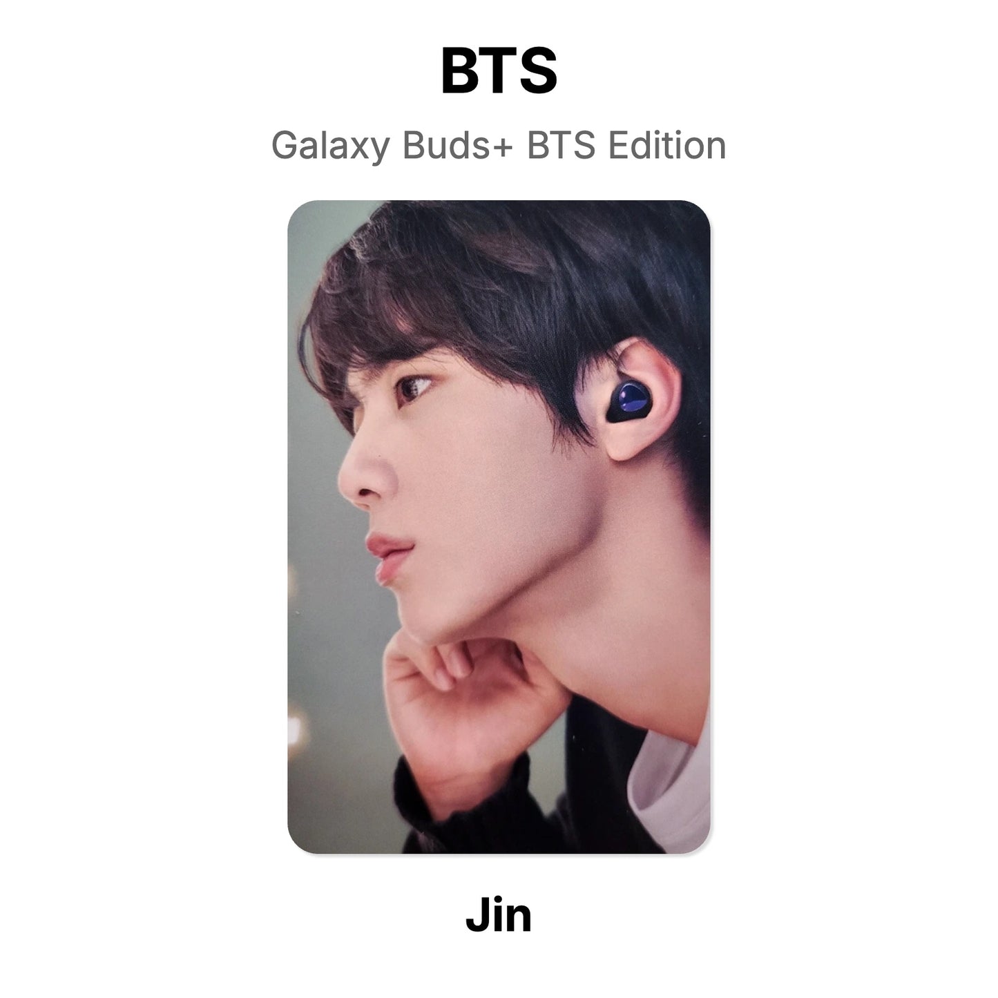 BTS Galaxy Buds+ BTS Edition Offizielle Photocard