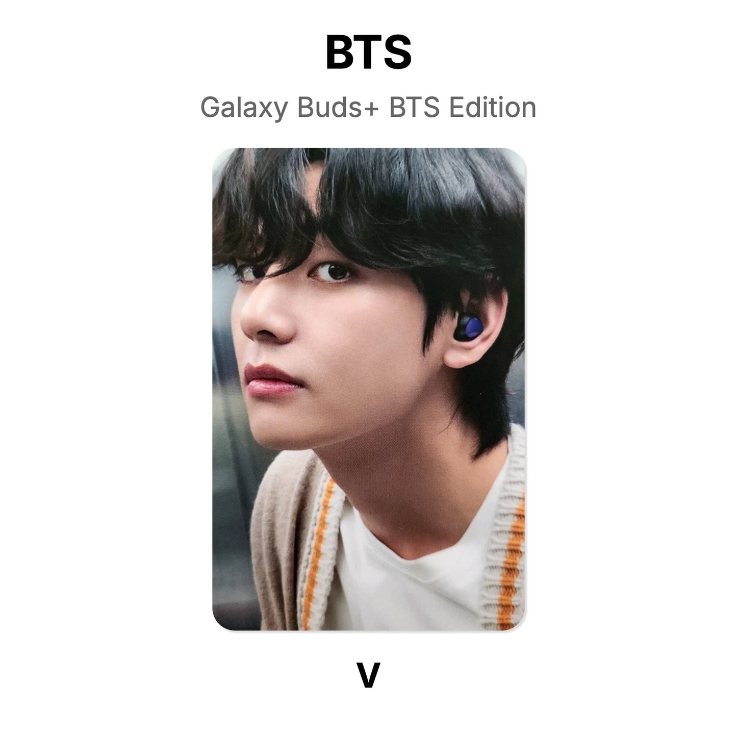 BTS Galaxy Buds+ BTS Edition Offizielle Photocard
