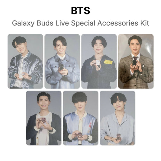 BTS Galaxy Buds Live Special Accessories Kit 公式フォトカード