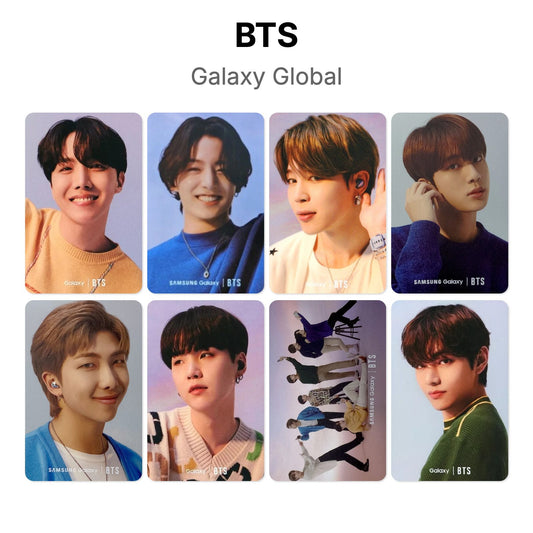BTS Galaxy Global Official Photocard