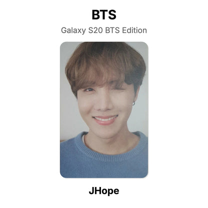 BTS Galaxy S20 BTS Edition photocard oficial