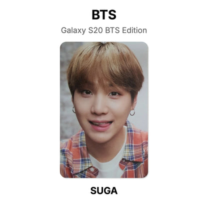 BTS Galaxy S20 BTS Edition photocard oficial