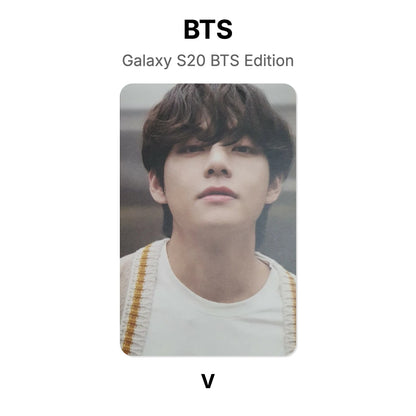 BTS Galaxy S20 BTS Edition photocard oficial