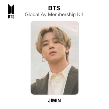 BTS Global Ay Membership Kit photocard oficial