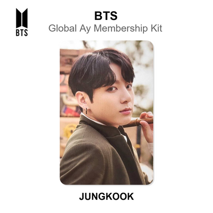 BTS Global Ay Membership Kit photocard oficial