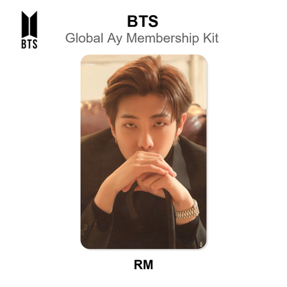 BTS Global Ay Membership Kit photocard oficial