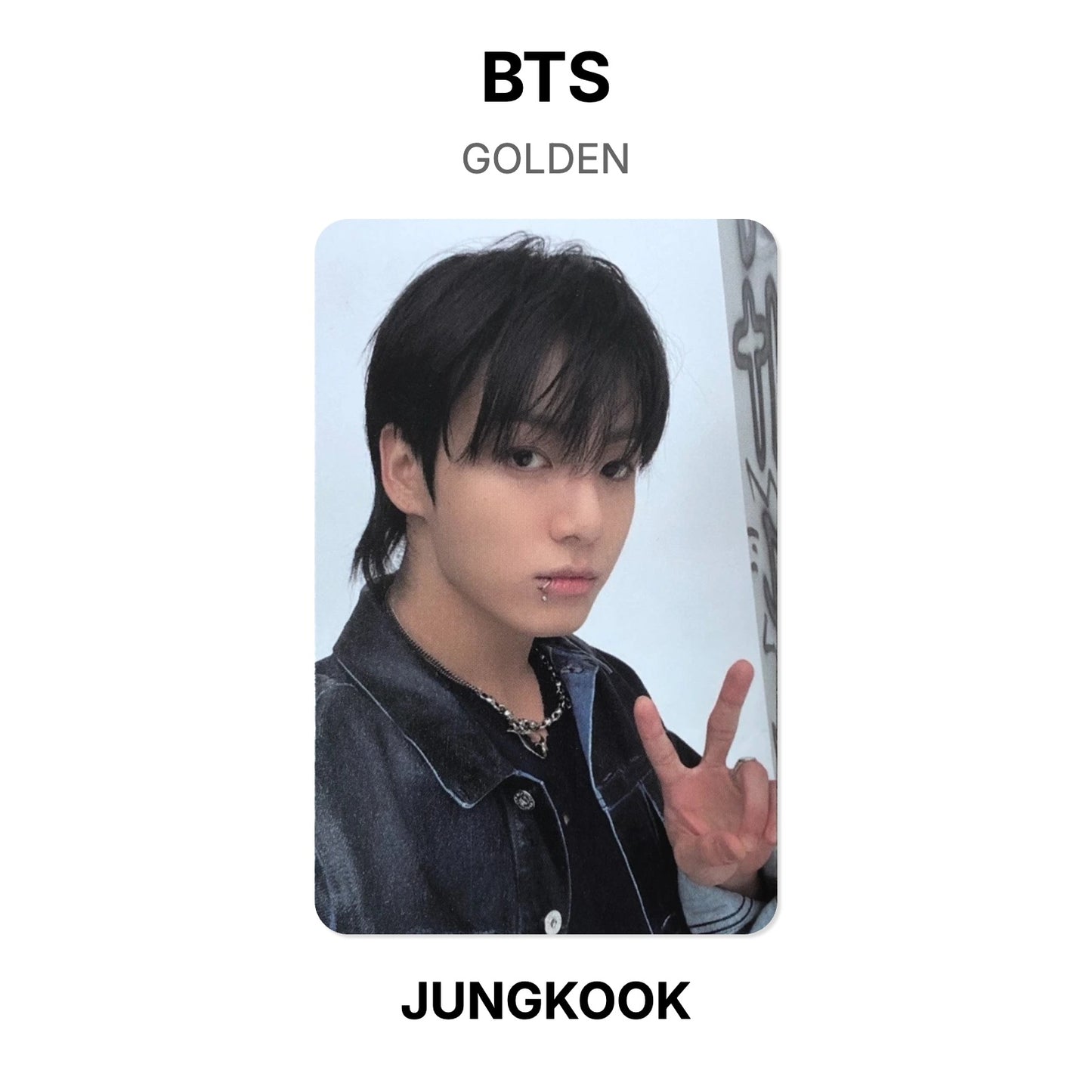 BTS GOLDEN Offizielle Photocard
