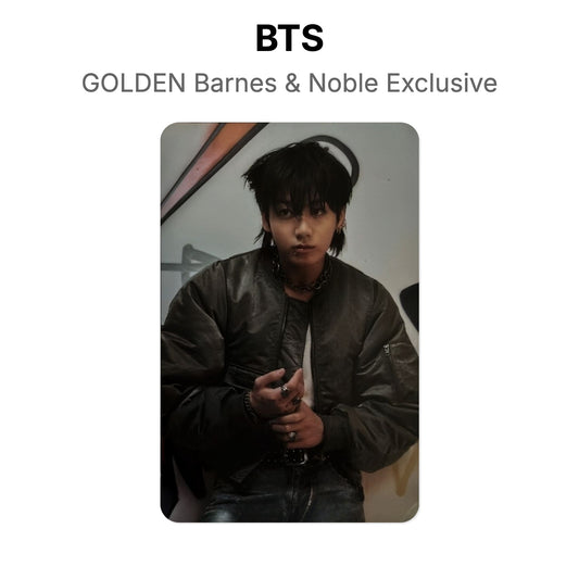 BTS GOLDEN Barnes & Noble Exclusive 公式フォトカード
