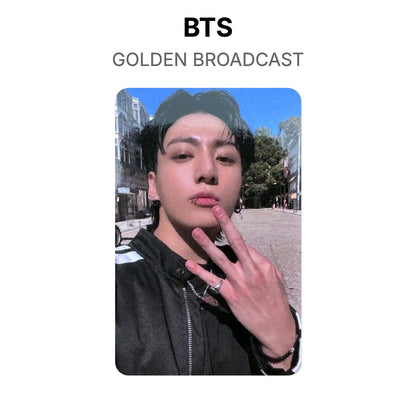 BTS GOLDEN BROADCAST Offizielle Photocard