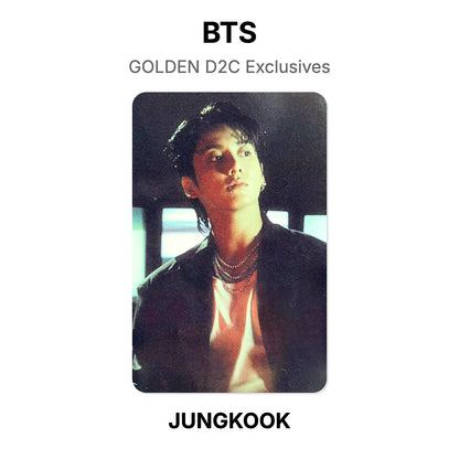 BTS GOLDEN D2C Exclusives Offizielle Photocard