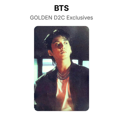 BTS GOLDEN D2C Exclusives Offizielle Photocard
