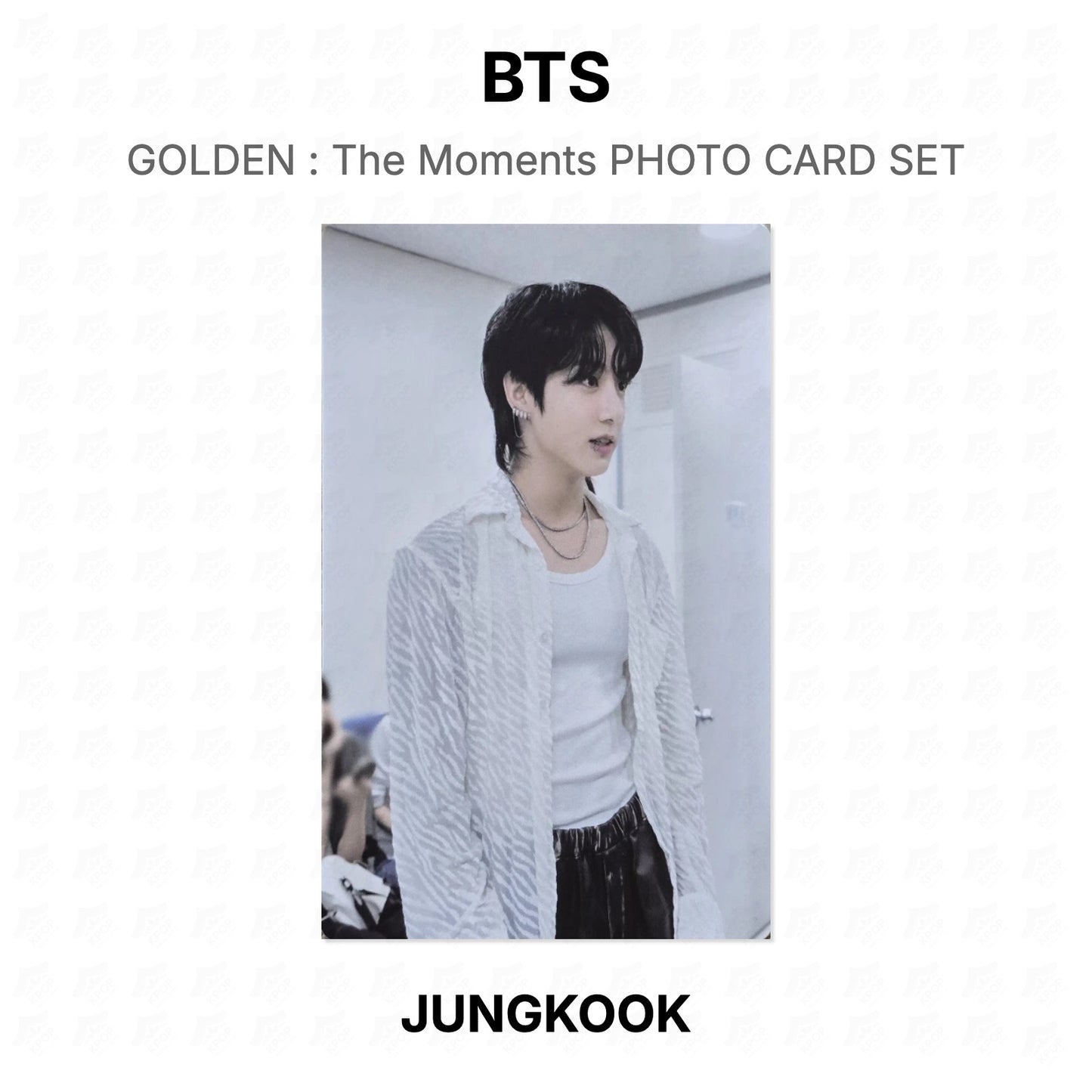 BTS GOLDEN : The Moments PHOTO CARD SET Official Photocard