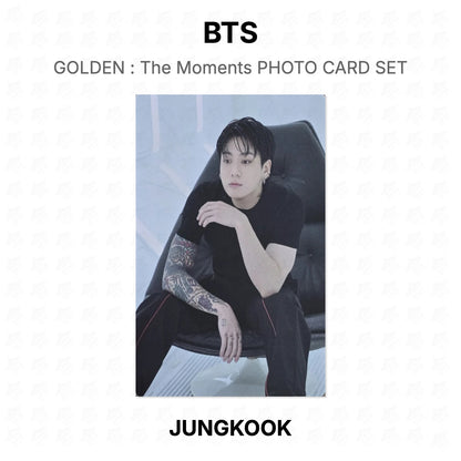 BTS GOLDEN : The Moments PHOTO CARD SET Official Photocard