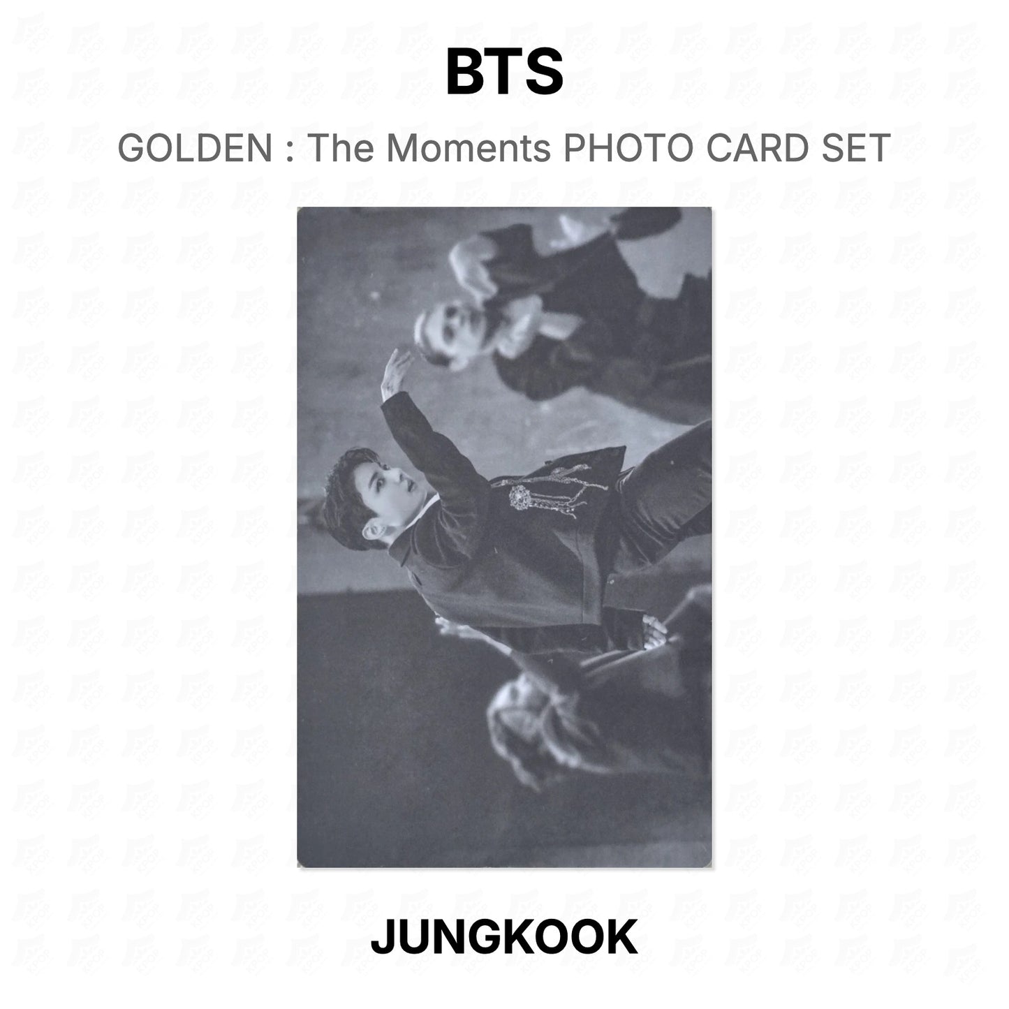 BTS GOLDEN : The Moments PHOTO CARD SET Official Photocard