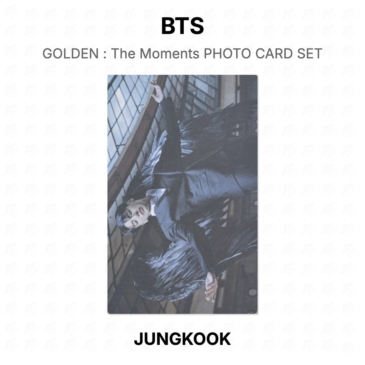 BTS GOLDEN : The Moments PHOTO CARD SET Official Photocard