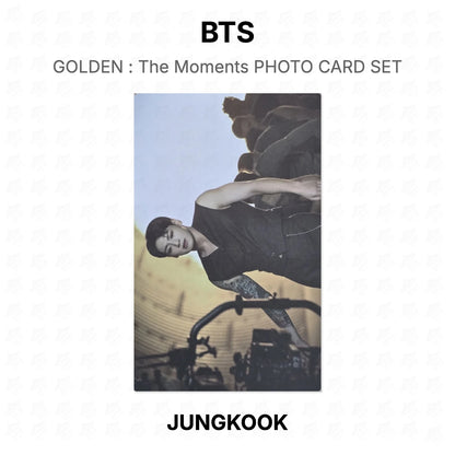 BTS GOLDEN : The Moments PHOTO CARD SET Official Photocard