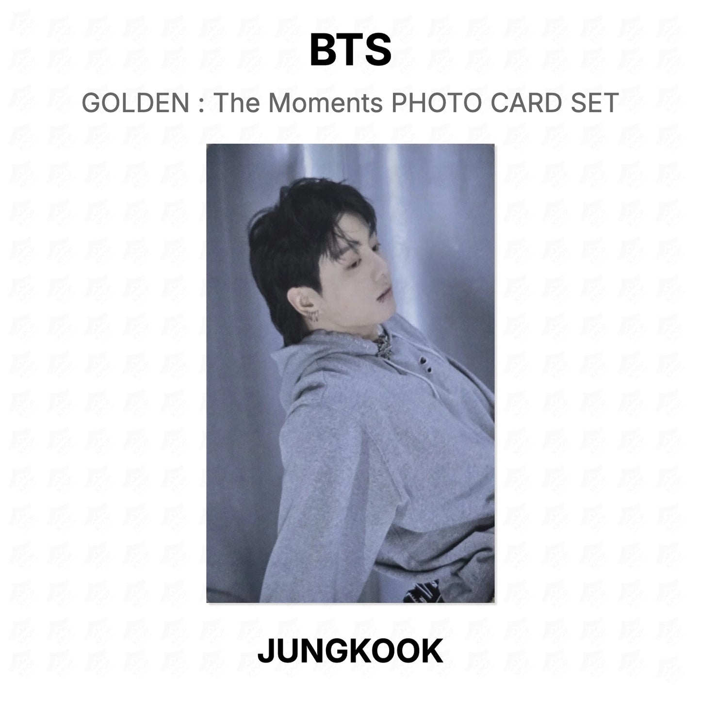 BTS GOLDEN : The Moments PHOTO CARD SET Official Photocard