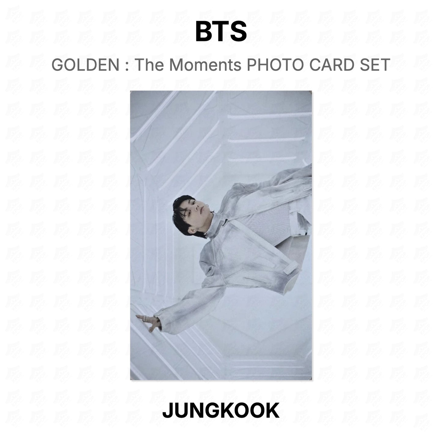 BTS GOLDEN : The Moments PHOTO CARD SET Official Photocard