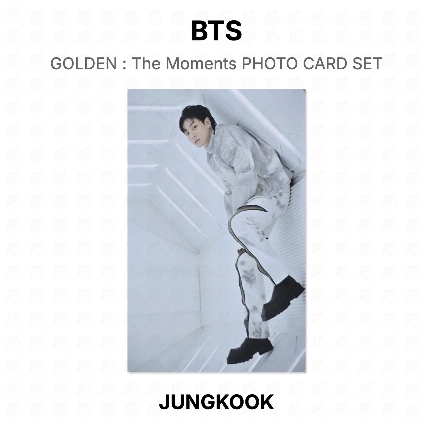 BTS GOLDEN : The Moments PHOTO CARD SET Official Photocard