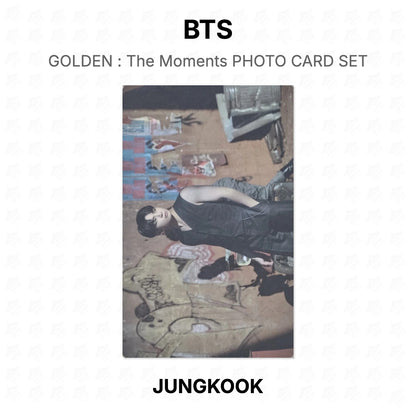 BTS GOLDEN : The Moments PHOTO CARD SET Official Photocard