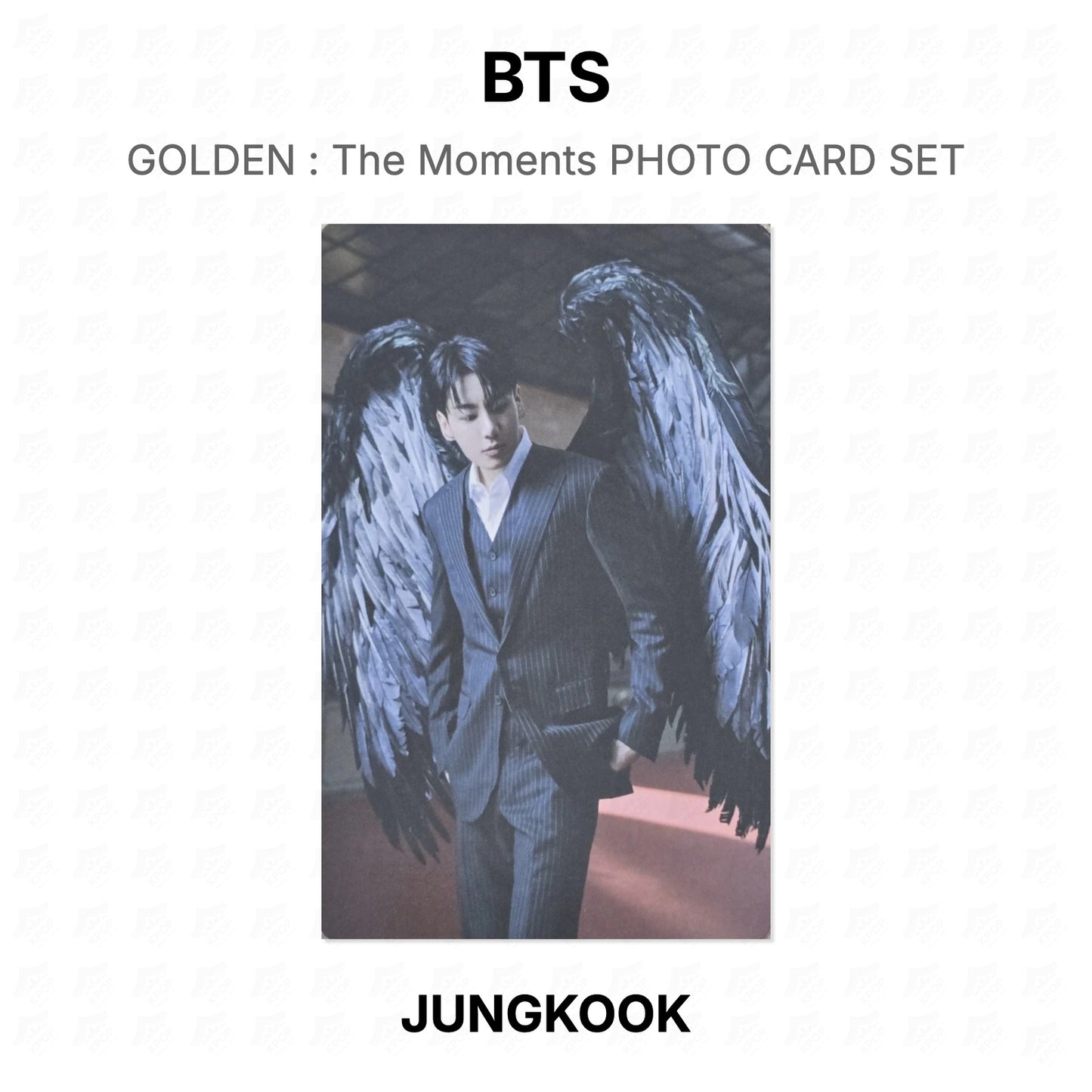 BTS GOLDEN : The Moments PHOTO CARD SET Official Photocard