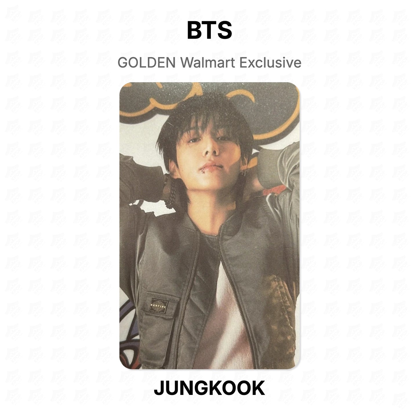 BTS GOLDEN Walmart Exclusive Official Photocard